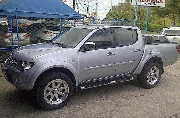 MITSUBISHI TRITON IMPERIAL SILVER MACHINED FACE WITH STAINLESS STEEL LIP